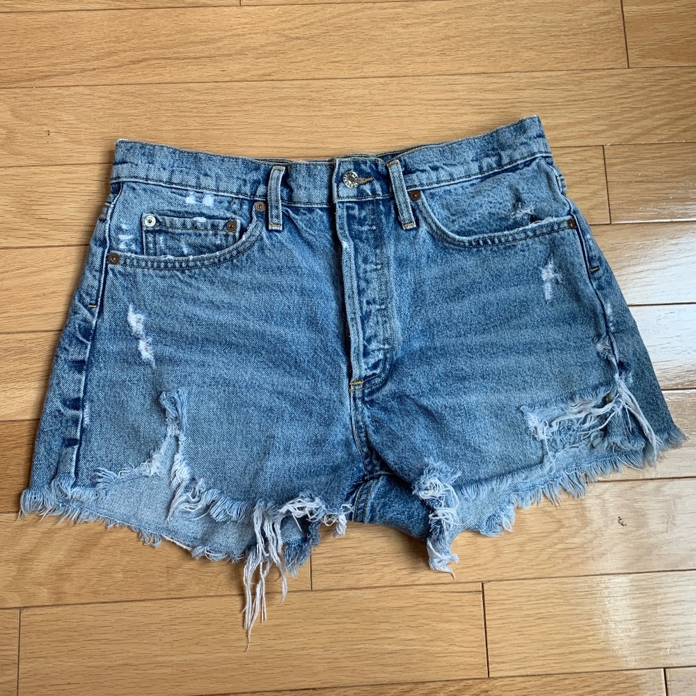 AGOLDE Parker Shorts in Swapmeet - Size 28